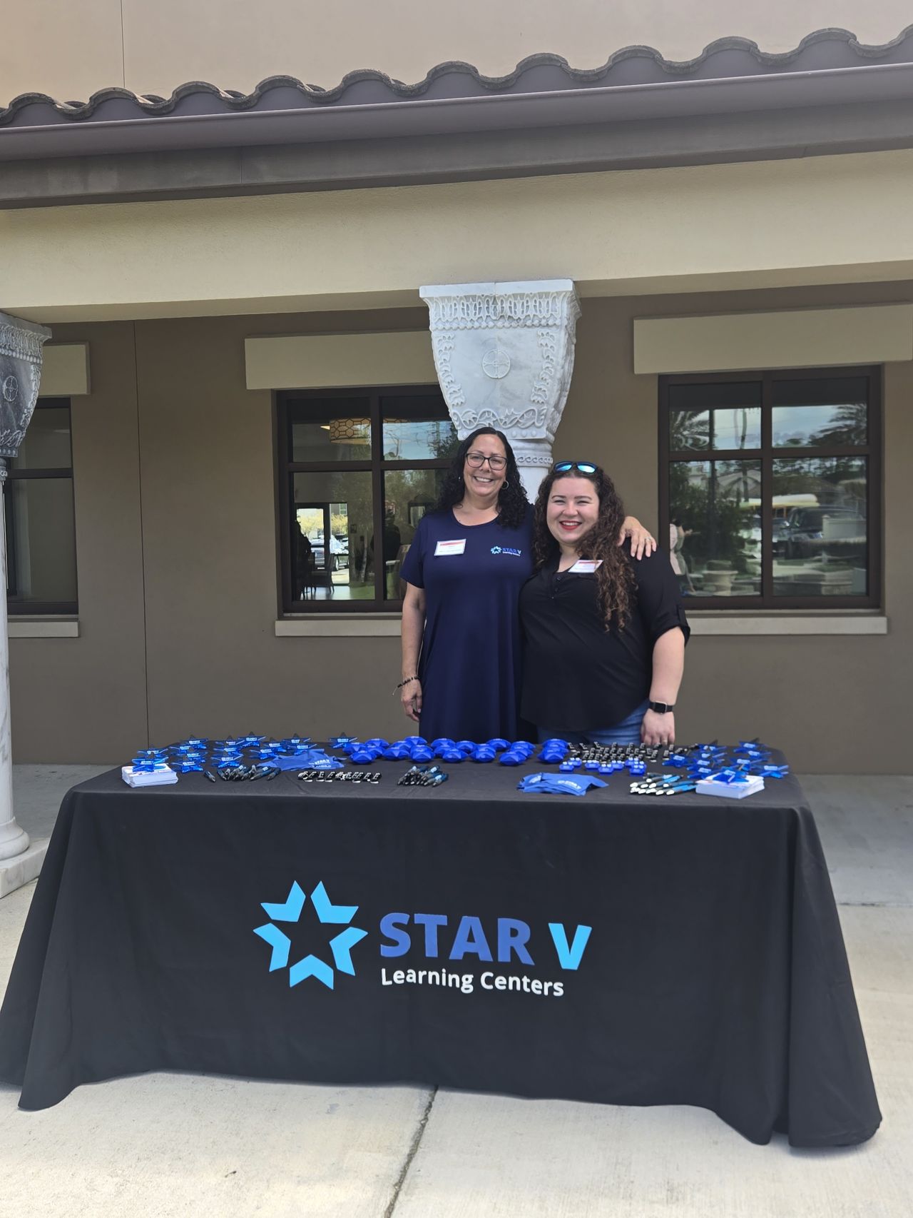 Star V Learning Centers at a community outreach event
